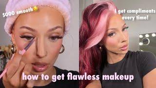 ULTIMATE MAKEUP TIPS TO LOOK FLAWLESS | Full Coverage