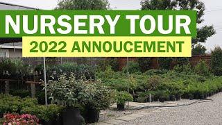 Eastern Leaf Spring Nursery Tour and Annoucement