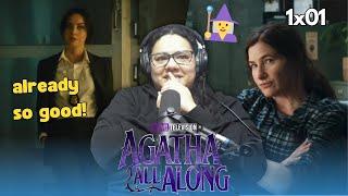 Agatha All Along 1x01 REACTION & REVIEW "Seekest Thou the Road" S01E01 | JuliDG