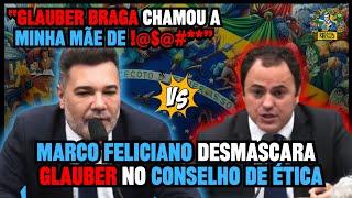 Marco Feliciano desmascara Glauber no conselho de ética "Glauber chamou minha mãe de pu@$#%!*