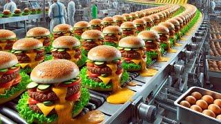 Billions Of Mcdonald's Hamburgers, KFC's Fried Chicken, And Domino's Pizza Are Produced Everyday