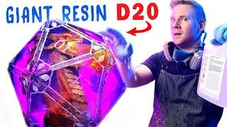 My Giant Resin D20 - EVERYTHING went WRONG!!