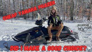 I Bought A Cheap Yamaha Phazer How Bad Can It Be? Part 1