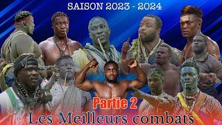 Partie 2 les Melleurs combats saison de lutte 2023 - 2024