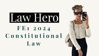 FE1 CONSTITUTIONAL LAW 2024