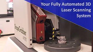 OGP ShapeGrabber Ai320: Fully Automated 3D Laser Scanning System