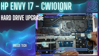 How to Install/Upgrade SSD on HP Envy 17 CW1010NR — Full Walkthrough