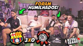 React Barcelona-EQU 3x0 Corinthians | Melhores momentos | Gols | Libertadores