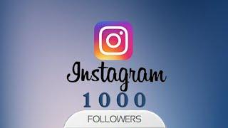 1K follower instagram