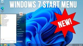 Use the Windows 7 Style Start Menu & File Explorer with Windows 11