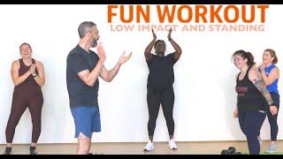 ALL LEVELS TOTAL BODY WORKOUT (Low impact and standing)