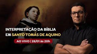Interpretação da Bíblia em Santo Tomás de Aquino | Prof. João Claudio Rufino