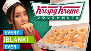 Every Krispy Kreme Ever