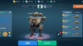 #warrobots Testing MK2 angler with MK2 stake/Needle which modules setup the best for it? #pixonic