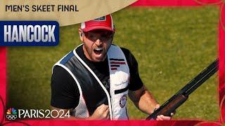 HISTORY! Vincent Hancock wins FOURTH skeet shooting gold medal | Paris Olympics | NBC Sports