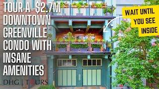 From Charming Courtyard to Luxe Terrace: Tour Greenville's Most Coveted $2.7M Condo with Damian Hall