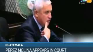 FTS - Guatemala: Perez Molina Appears in Court