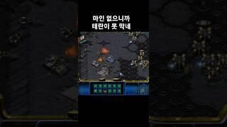 마인 없으니까 테란이 못 막네  #스타크래프트 #프로토스 #래더 #전략