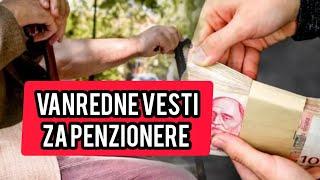 Penzioneri stigle VANREDNE vesti za vas! Ovo se cekalo!