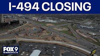 Major Twin Cities highway set to close this weekend