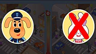 Safety Sheriff Labrador #49 | Help Policeman Labrador Dog to Defeat the Little Bunny | Babybus Game