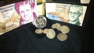 Flea market finds, coins and currency