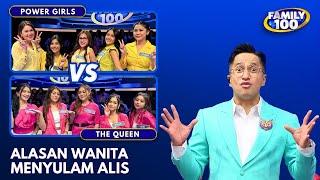 WHAT?! Ini Alasan Wanita Menyulam Alis Menurut Power Girls & The Queen - Family 100 (20/9/24)