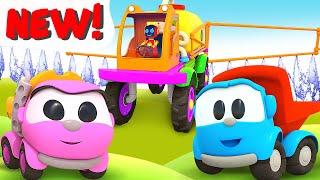 Leo the Truck & farm vehicles for kids - Funny cartoons for kids & Baby learning videos.