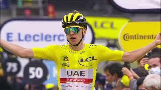 Tadej Pogacar Dominates Final Tour de France Summit Finish