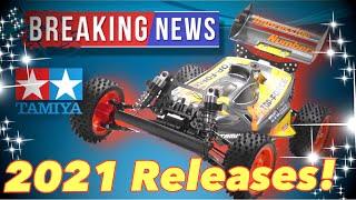 BREAKING NEWS Tamiya New 2021 Releases Top Force Evo, Thunder Dragon, TA02 & More!