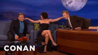 Evangeline Lilly's Ear Fetish | CONAN on TBS