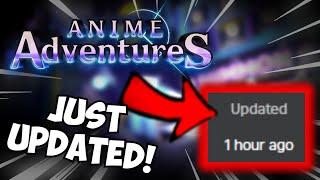 Anime Adventures JUST UPDATED & NEW OWNER!