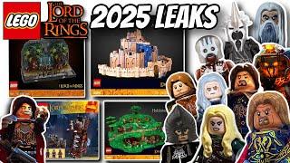 LEGO Lord of the Rings 2025 Leaks UPDATE Minas Tirith, UCS Shire + MORIA