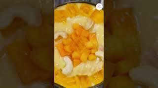 Easy Mango Dessert Recipe By Food Diaries | #summerspecial #shorts #short #reels #ytshorts