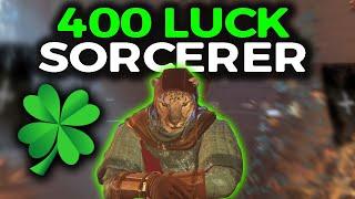 400 LUCK SORCERER (Is it real?) - Dark and Darker Gameplay