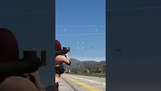 Stealing a Military Plane in GTA 5 #short 719