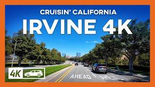 Relaxing Driving Tour 4K - Irvine, California