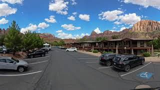 Zion National Park scenic drive VR 360 Porsche 991.2 Carrera 2024 insta360 x4