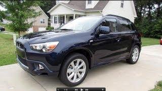 2012 Mitsubishi Outlander Sport SE AWD Premium Start Up, Exhaust, Test Drive, and In Depth Review