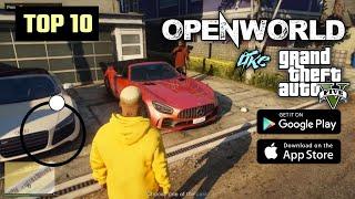 Top 10 Open world Games for Android 2021 | Top 10 Open World Games like GTA V | Open world Games