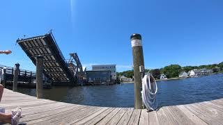 Mystic River Bascule Bridge - Time Lapse