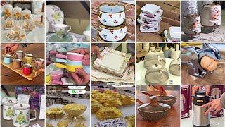Iraq crockery collection with price part 40 kitchen crockery items Tea cups & Flask palette set#vlog