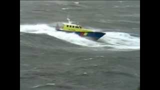 Pilot boat in Force 10, Interceptor 48 for P&O Maritime