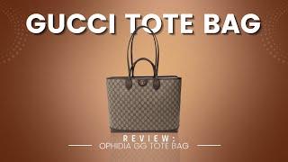 Gucci Ophidia GG Tote Bag [REVIEW & UNBOXING]
