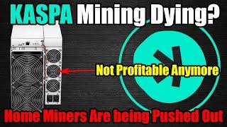 KASPA Mining Is Now UNPROFITABLE - Oh Boy This Is BAD!!!