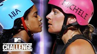 Michele vs Nia in Forty-Fication ️  The Challenge 40: Battle of the Eras