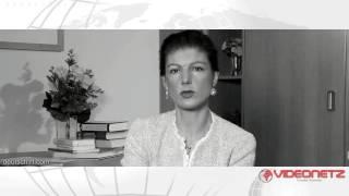 Sahra Wagenknecht - "Wir wollen in Frieden leben mit Russland"