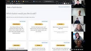 How I set up paypal buttons to take payment when selling online courses