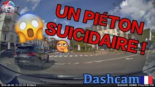 Dashcam France # 167 UN PIÉTON SUICIDAIRE !