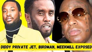 Diddy Private Jet Busted w/ Videos of Kissing Birdman & MeekMill, Pussycat Dolls EXPOSE DIddy